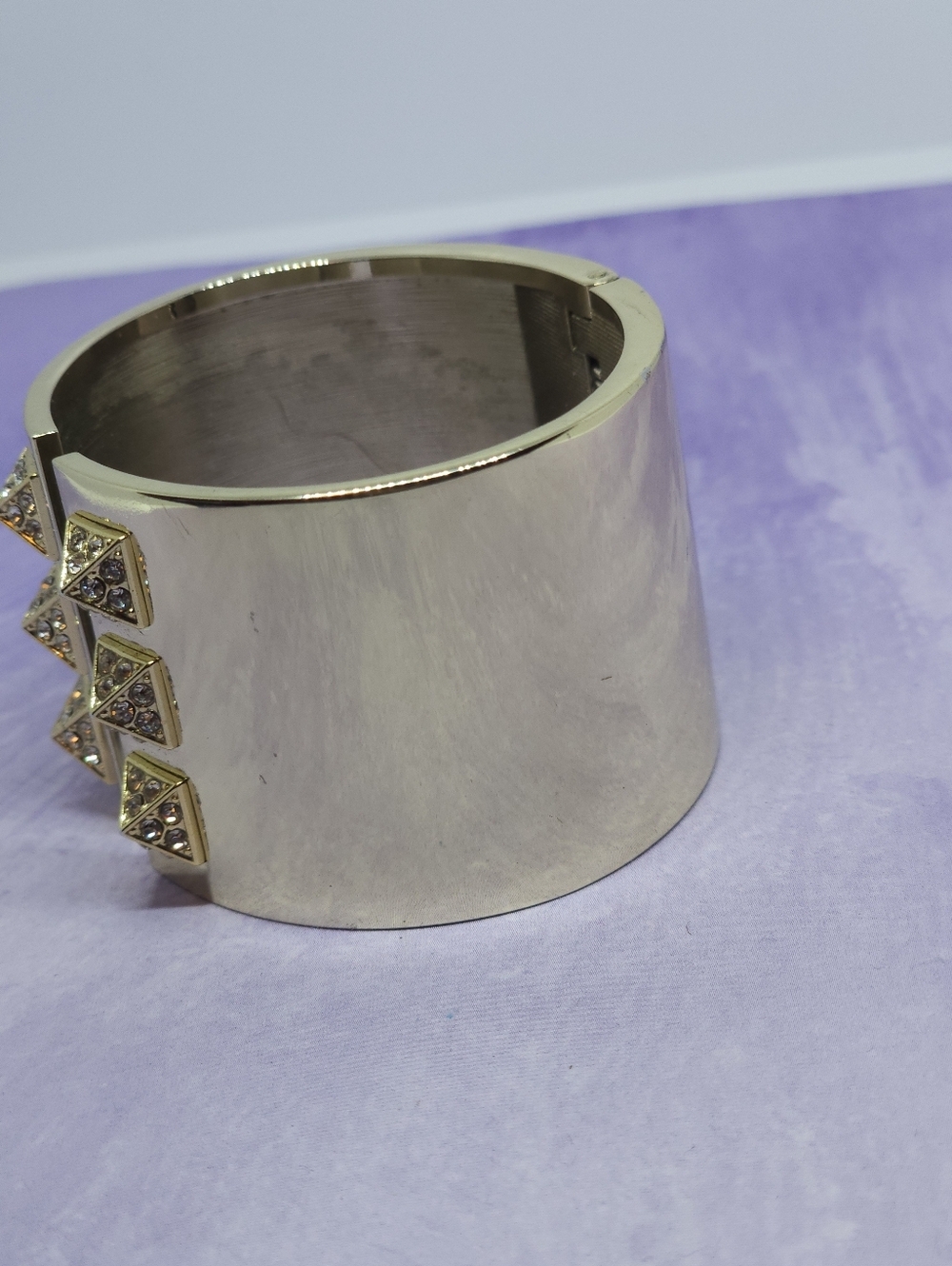 Victoria's Secret "Scandalous" Limited Edition Hinged Cuff Bracelet - Picture 4 of 9